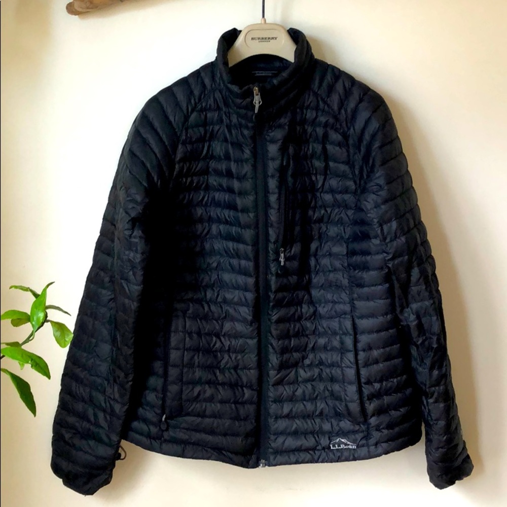L.L. Bean Black 850 Down Jacket